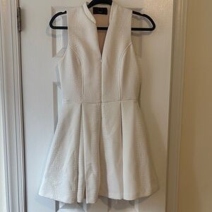 Dolce Vita White Textured Dress